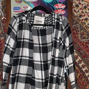 garage boyfriend flannel